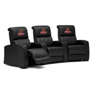   Terrapins Leather Theater Seating/Chair 4Pc: Sports & Outdoors