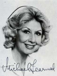 MICHAEL LEARNED SIGNED original AUTOGRAPHED The Waltons  