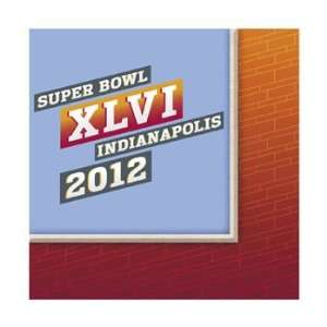  Super Bowl 2012 Beverage Napkins   Tableware & Napkins 