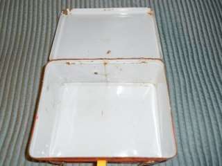 Vintage Peanuts Metal Lunch Box 1965 Some damage see pics  