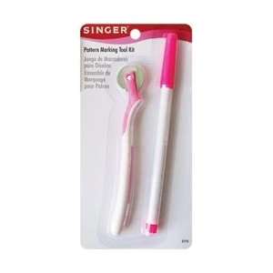 Singer Pattern Marking Tool Kit Pink Ink 7110; 3 Items 