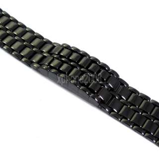 New Fashion Cool Black Lava Iron Samurai Metal LED Faceless Bracelet 