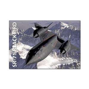  Lockheed SR 71 Blackbird Aircraft Fridge Magnet 