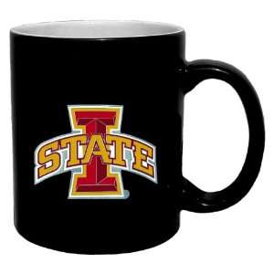  Iowa State 2 Tone Black Coffee Mug: Kitchen & Dining