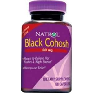 Black Cohosh 80mg 60 caps from Natrol