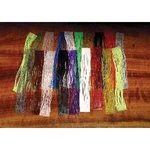  Fly Tying Material   Crazy Legs   pumpkin / olive black 