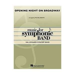  Opening Night on Broadway Musical Instruments