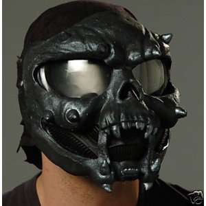  PsychoScenario Black Skull Mask Cover: Sports & Outdoors