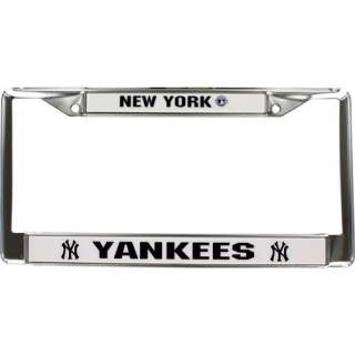 New York Yankees Chrome License Plate Frame  