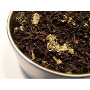 Huckleberry Hullaballoo Black Tea (with raspberry leaf):  