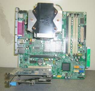 HP DC7100 Motherboard 404673 001 512MB Ram w/ Intel SL9KB Pentium D 2 