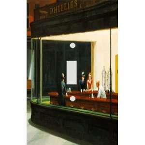  Edward Hopper Nighthawks Decorative Switchplate Cover 