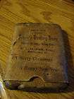 Antique The Peoples Clothing Store Monongahela PA Box