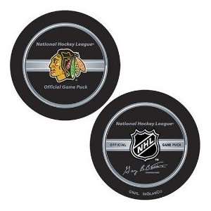  Chicago Blackhawks Official NHL On Ice Hockey Puck by 