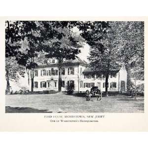  1930 Print Ford Mansion House Estate Morristown New Jersey 