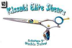 Kissaki 6 DOUBLE SWIVEL Hair Cutting Shears Scissors  