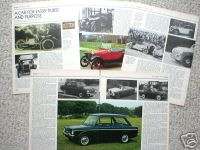 Old SINGER Cars/Auto Article/Photos/Picture’sGAZELLE,  