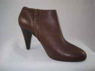 CREW Kingston Leather Ankle Boots $250 9 Shoes Heel  