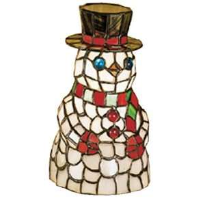 8.5H Snowman Accent Lamp   Christmas