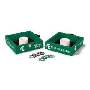    Michigan State Spartans Bulls Eye Washer Game: Sports & Outdoors