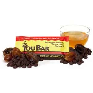 YouBar Custom Energy Bars   Great Date with Chocolate (1 Box 