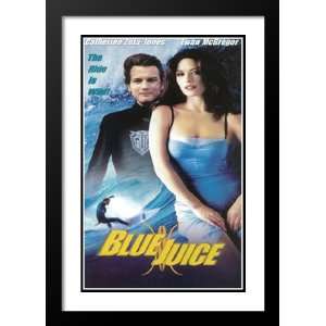 Blue Juice 32x45 Framed and Double Matted Movie Poster   Style A 