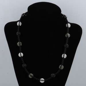   Shamballa necklace Disco CZ Crystal shamballa Beads necklace n BGR