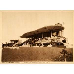   Stand Horse Racing Race Track   Original Photogravure