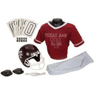  Texas A&M Aggies Youth NCAA Deluxe Helmet and Uniform Set 