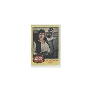   (Trading Card) #162   Han Solo cornered by Greedo: Everything Else