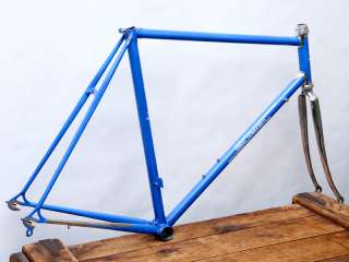   Italian steel road bike frame & fork   56cm   VERY NICE FRAME!  