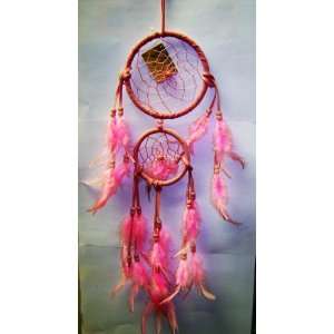  pink small dreamcatcher [Kitchen & Home]