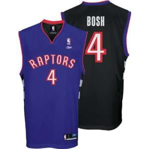 Chris Bosh Purple Reebok NBA Replica Toronto Raptors Youth Jersey 