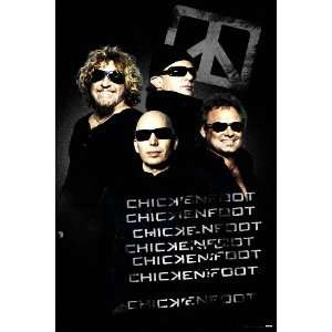  Chickenfoot Montage, 20 x 30 Poster Print, Special Edition 