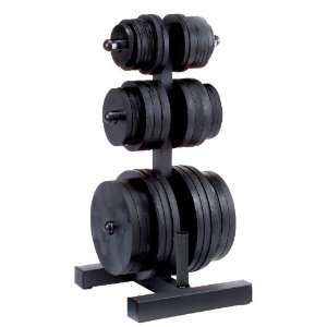  Body Solid Olympic Weight Tree & Bar Holder: Sports 