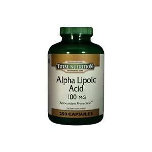  Alpha Lipoic Acid 100 Mg.   250 Capsules Health 