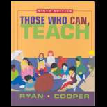 Those Who Can, Teach / Text Only (ISBN10: 0618042741; ISBN13 