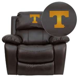 Flash Furniture Tennessee Volunteers Embroidered Brown Leather Rocker 