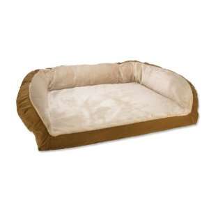  Orvis Tempur pedic Faux fur Deep Dish Dog Bed / Large 