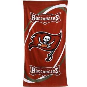  Tampa Bay Buccaneers Red Beach Towel: Sports & Outdoors