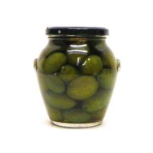 Bonta di Puglia Italian Green Olives 15.8 oz:  Grocery 