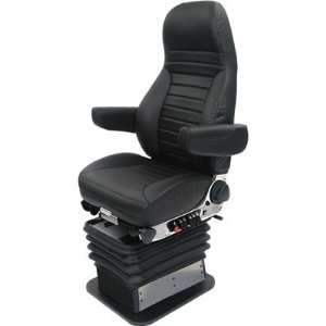 National Seating High Performance Suspension Truck Seat   Black Cloth