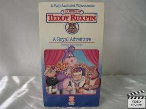 Teddy Ruxpin   A Royal Adventure VHS  