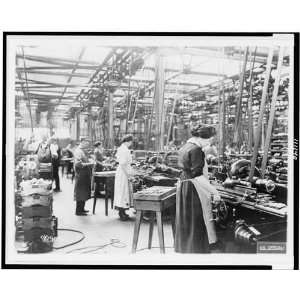  Colts Paten Fire Arms Plant, Hartford, CT 1914, women 
