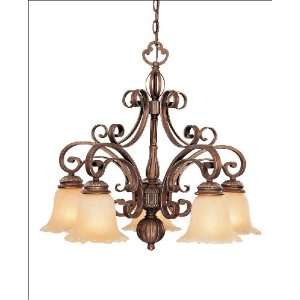     Parisian Bronze Finish  Sculpted Cream Glass