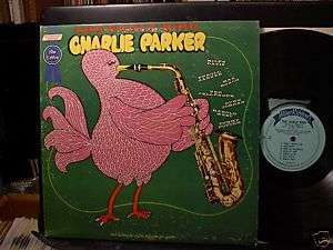 CHARLIE PARKER The Early Bird LP Blue Ribbon  