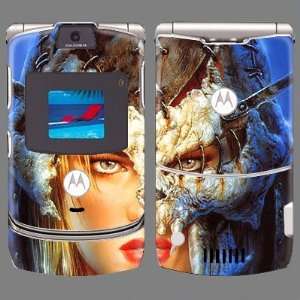  Motorola V3 Warrior Girl Skin 22041: Everything Else