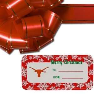  NCAA Texas Longhorns Holiday Gift Tags: Home & Kitchen