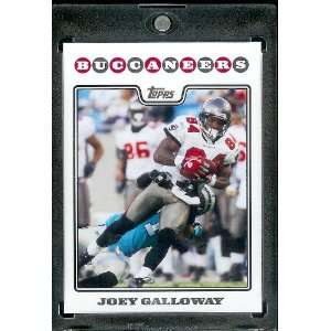  2008 Topps # 118 Joey Galloway   Tampa Bay Buccaneers   NFL Trading 
