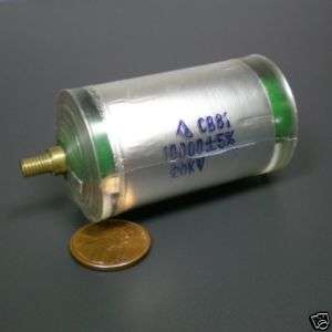 20kV 10nF High Voltage Polystyrene capacitor HAM audio  